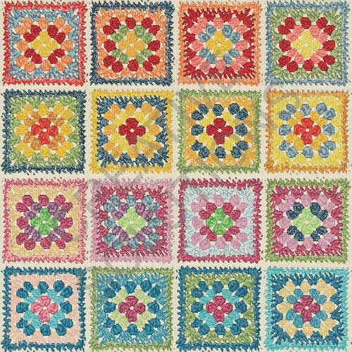 1.251030.1641.655 - Crochet Squares Granny